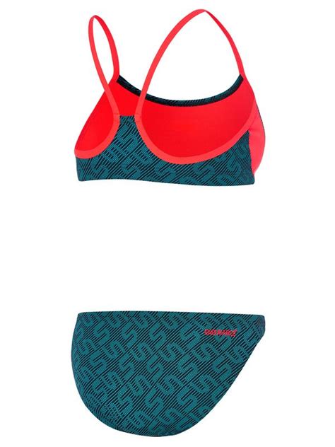 Speedo Monogram Deep Navy Womens Sports Bikini