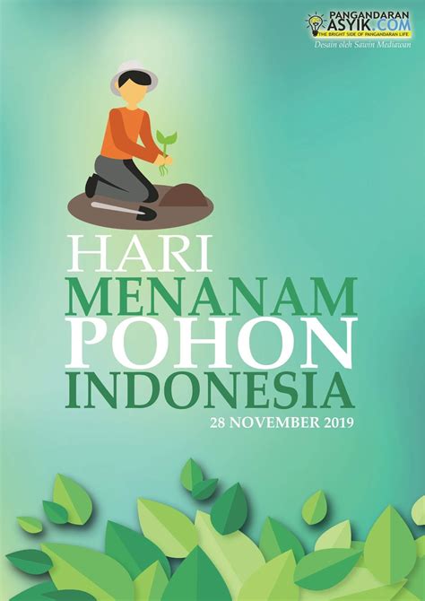 Poster Hari Menanam Pohon Indonesia 28 November 2019