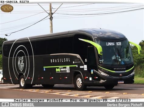 Brasil Sul Linhas Rodovi Rias Em Foz Do Igua U Por Derles Borges