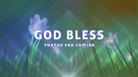 Mystical Flowers God Bless Loop | Oneness Videos | SermonSpice