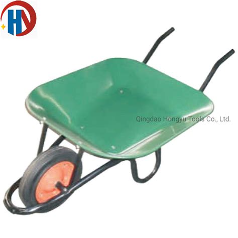 65l Cheaper And Metal Tray Wheel Barrow Wb3807 Heavy Duty Steel Tray Wheelbarrow Spot Supply