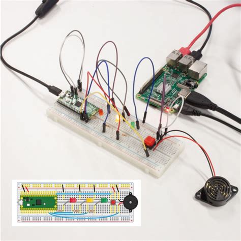 Raspberry Pi Raspberry Pi Pico Starter Kit W Breadboard Led Jumper