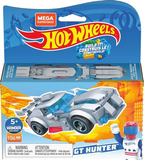 Mega Construx Hot Wheels Pojazd Do Zbudowania Zestaw Klock W Gt Hunter