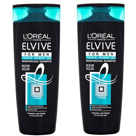 Loreal Paris Elvive Triple Resist For Men Shampoo Duo Buy Online