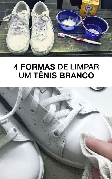 Formas De Limpar Um T Nis Branco Moda Para Homens Como Limpar