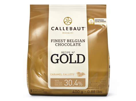 Callets Callebaut Gold Chocolate Caramelo 304 400g