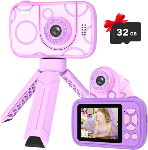 Teslahero Kids Camera Toys For 3 12 Years Old Boys Girls