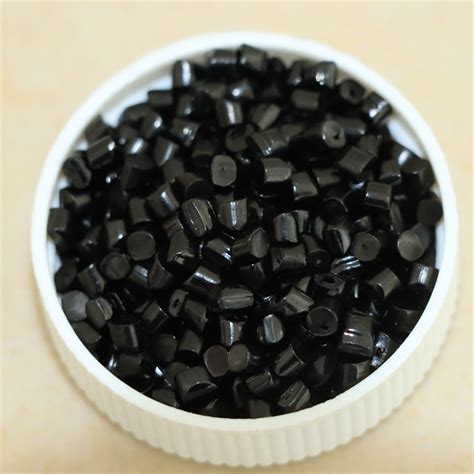 Plastic Black Masterbatch Pellet With Pe Resin For High Density