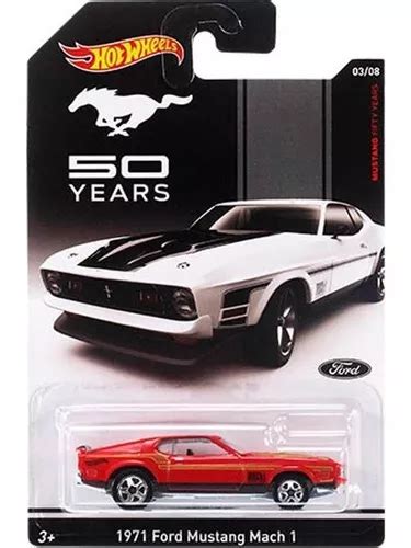 Auto Hot Wheels 1971 Ford Mustang Mach 1 Bdl74 50 Years