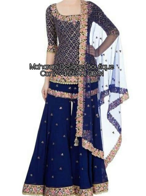 Sharara Suit Online India Maharani Designer Boutique