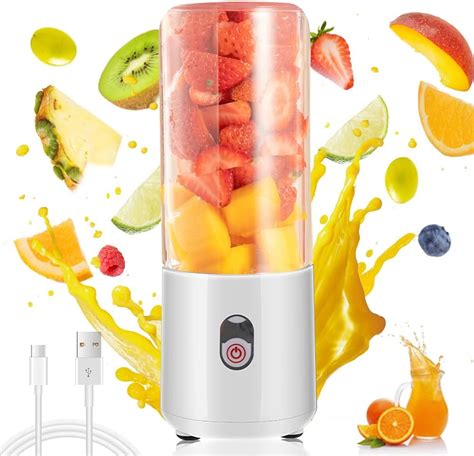 Amazon De Fenyw Ml Tragbarer Mixer Smoothie Maker F R Smoothies