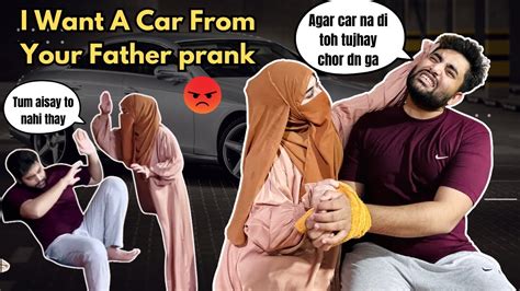 Agar Tumharay Aba N Car Na Di Toh Tume Chor Dun Ga Prank On Wife Aj