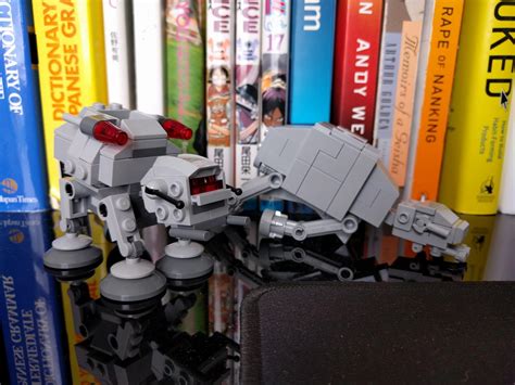 Official Lego Micro AT-AT versus MOC AT-AT : r/lego