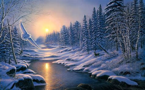 Winter Nature Wallpaper 74 Images