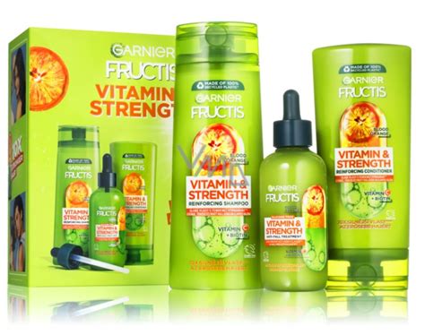 Garnier Fructis Vitamin Strength šampón pre slabé vlasy s tendenciou