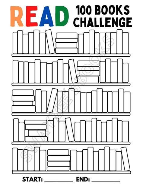 100 Books Challenge - Book Shelf