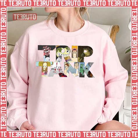 Trip Tank Cartoon Logo Unisex T Shirt Teeruto