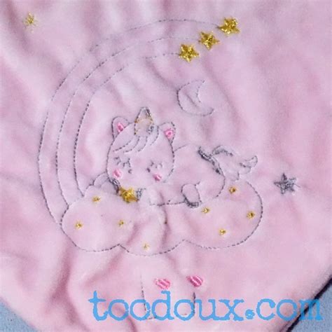 Sos Licorne Nicotoy Kiabi G Mo Peluche Rose Doudou Plat