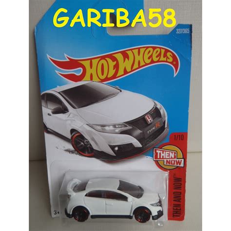 HOT WHEELS HONDA CIVIC TYPE R SERIES GARIBA Shopee Brasil