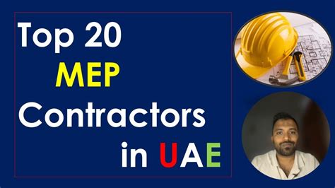 Top 20 Mep Contractors Youtube