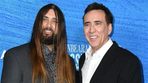 Nicolas Cage Still Gives His Grown Son Weston An Allowance