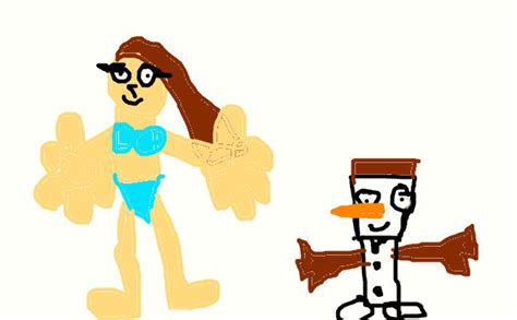 Josh In Bikini As Elsa With Silv As Olaf By Flyscratch On DeviantArt