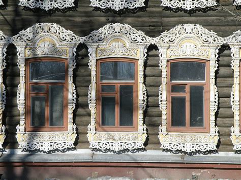 Красивые резные наличники (76 фото) » НА ДАЧЕ ФОТО