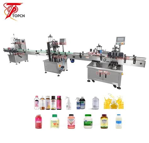 Full Automatic Liter Heads Complete Plastic Small Bottled Drinking