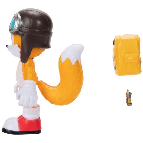 Sonic The Hedgehog 2 Movie 10cm Figures Tails With Backpack Smyths