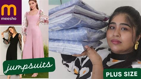 Meesho Haul Meesho Western Wear Haul Meesho Jumpsuit Haul Plus