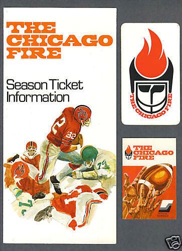 Chicago Fire (WFL 1974) · 1974 Season · Dead Football League