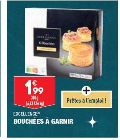 Promo Bouchées à Garnir Excellence chez Aldi iCatalogue fr