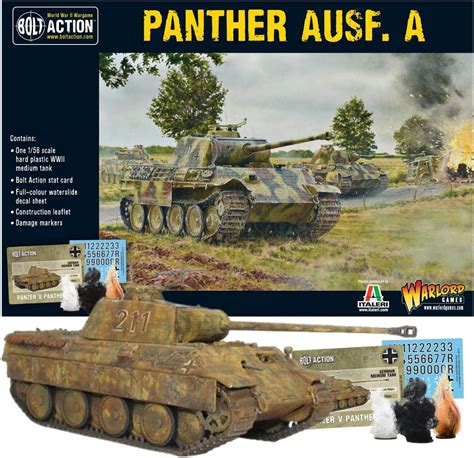 Wargames Delivered Bolt Action Miniatures Warlord Games Panther Ausf