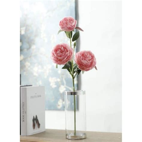 Zcmtd T Tes Pivoine Fausses Fleurs D Corations D Automne Pivoines En