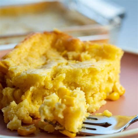 Jiffy Corn Casserole Easy 5 Ingredient Corn Pudding Bake It With Love