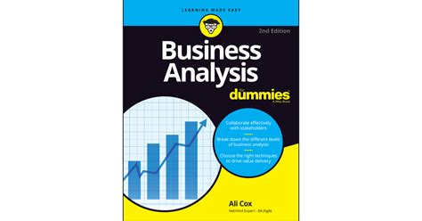 Business Analysis For Dummies 2nd Edition Book