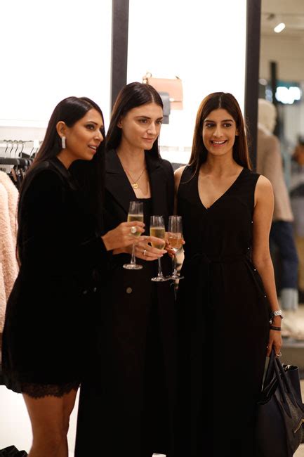 Massimo Dutti Party Mumbai Candice Pinto Mariia Masha And Erika Packard