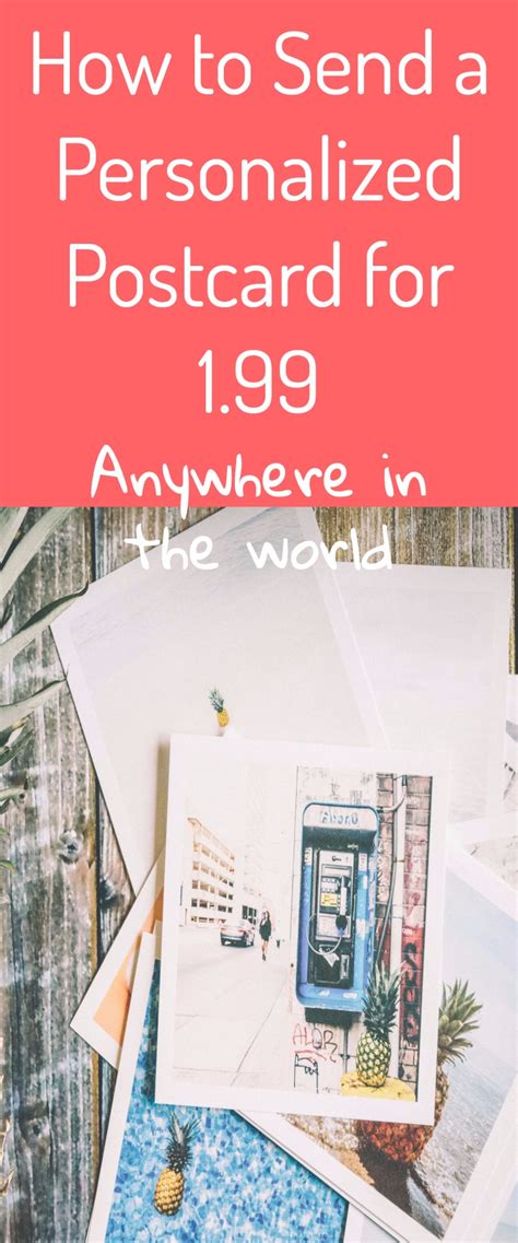 How To Send A Postcard For 1 99 Anywhere In The World