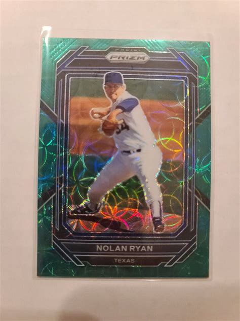 Prizm Nolan Ryan Green Scope Prizm Parallel Texas