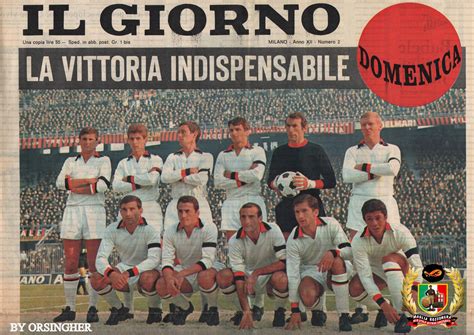 Le formazioni rossonere