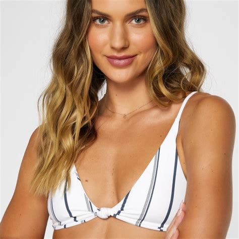 O Neill Swim Oneill Classic Stripe Pismo Bralette Bikini Top Poshmark