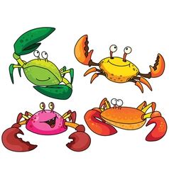 Crabs Royalty Free Vector Image VectorStock