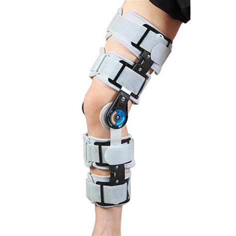 Medical Orthopedic Hinged Telescopic ROM Knee Support Brace