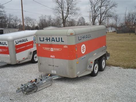 Vintage 5x10 Uhaul Cargo Trailer Cargo Trailers Trailer Uhaul