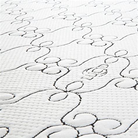 LUCID 14 Inch Memory Foam Mattress - Triple-Layer - 5.3 Pound Density ...