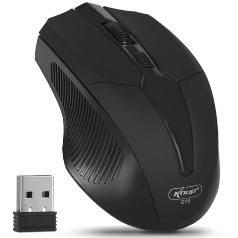 Mouse Sem Fio Wireless Ghz Ptico Dpi Ambidestro Receptor Nano