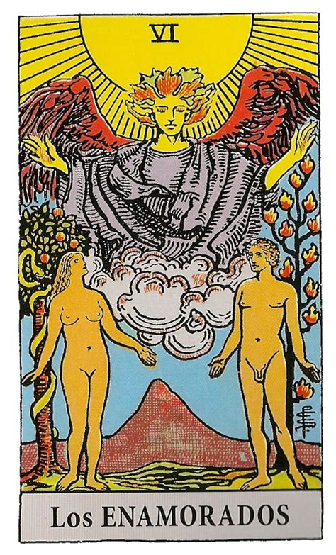 Los Enamorados En El Tarot Miistico