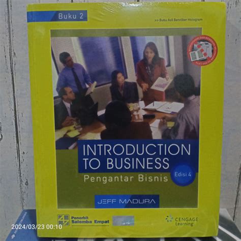 Jual Buku Introduction To Business Pengantar Bisnis Buku 2 By Jeff