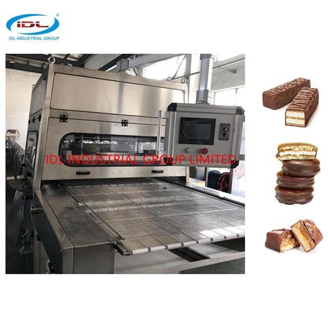 Ieb800 Continuous Chocolate Enrober With Cooling Tunnel And Food Grade