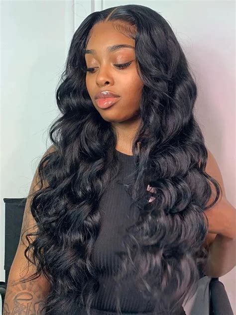 Pre Bleached Knots New In Ocean Wave Glueless Wig Pre Cut Hd Lace We